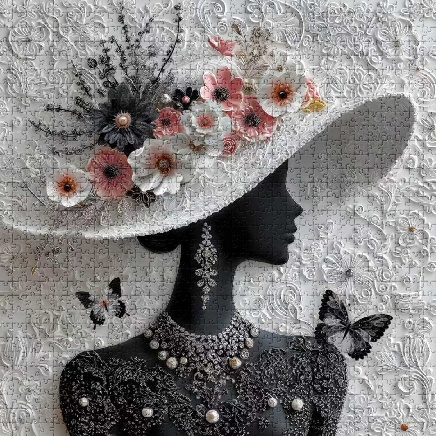 Muse Floral Jigsaw Puzzle 1000 piezas