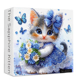 The Sapphire Kitten Jigsaw Puzzle 1000 Pieces