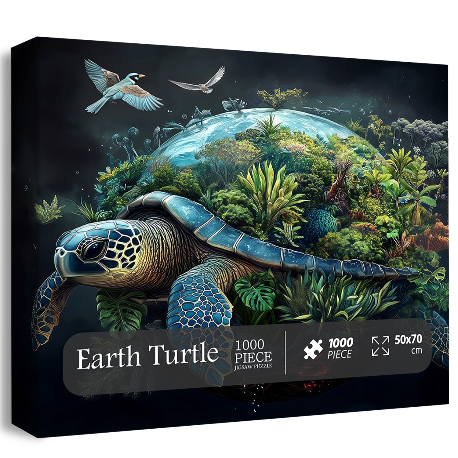 Earth Turtle Jigsaw Puzzles 1000 Pieces