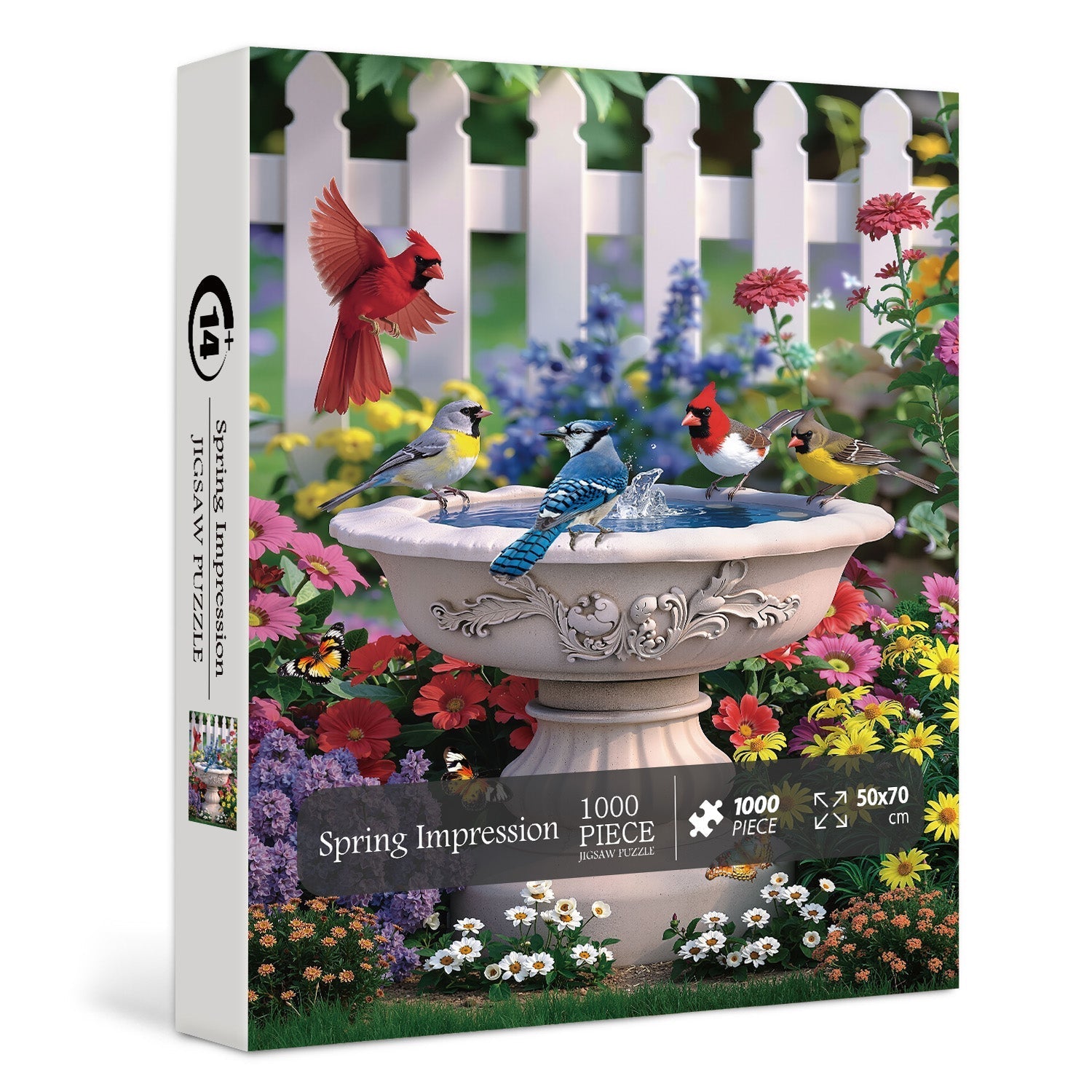 PiZZles de rompecabezas de impresión de primavera 1000 piezas