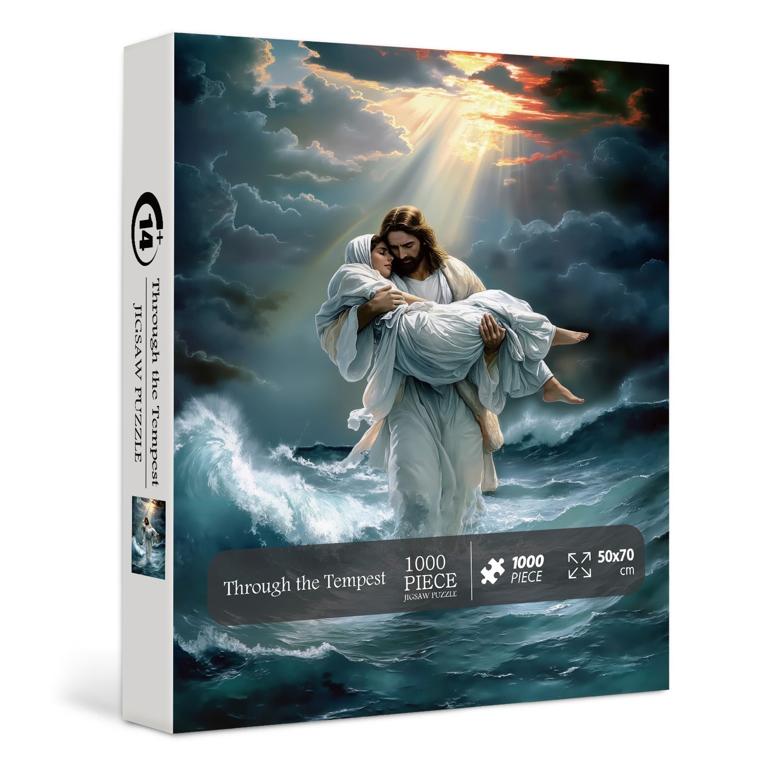 A través del rompecabezas de la tempestad, Puzzle 1000 piezas