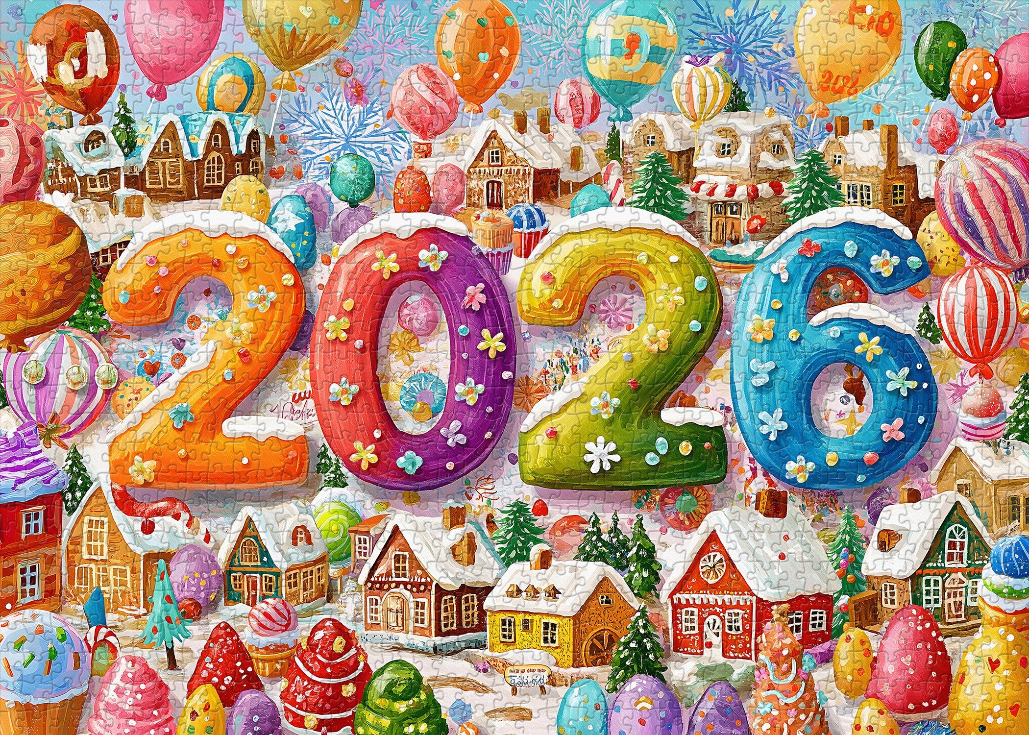 Sweet 2026 Jigsaw Puzzle 1000 Piece