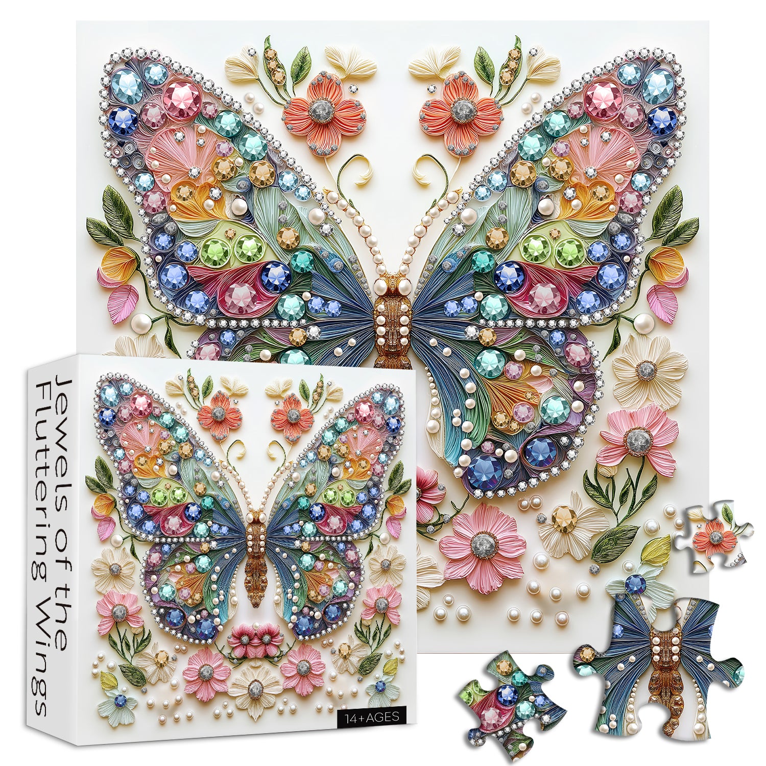 Joyas de las alas de alas Jigsaw Puzzle 1000 piezas