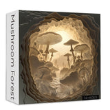 Rompecabezas del bosque de hongos 1000 piezas