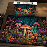 Rompecabezas del bosque de hongos 1000 piezas