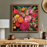 Mariposa y flores rompecabezas rompecabezas 1000 piezas