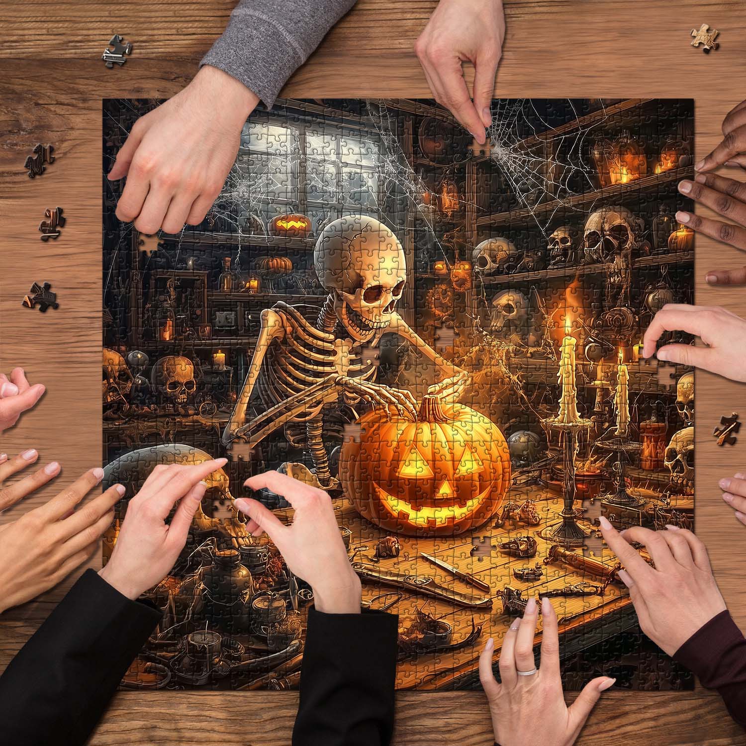 Skeleton's Lair Jigsaw Puzzles 1000 Pieces
