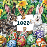 Rabbit Paradise Jigsaw Puzzle 1000 piezas