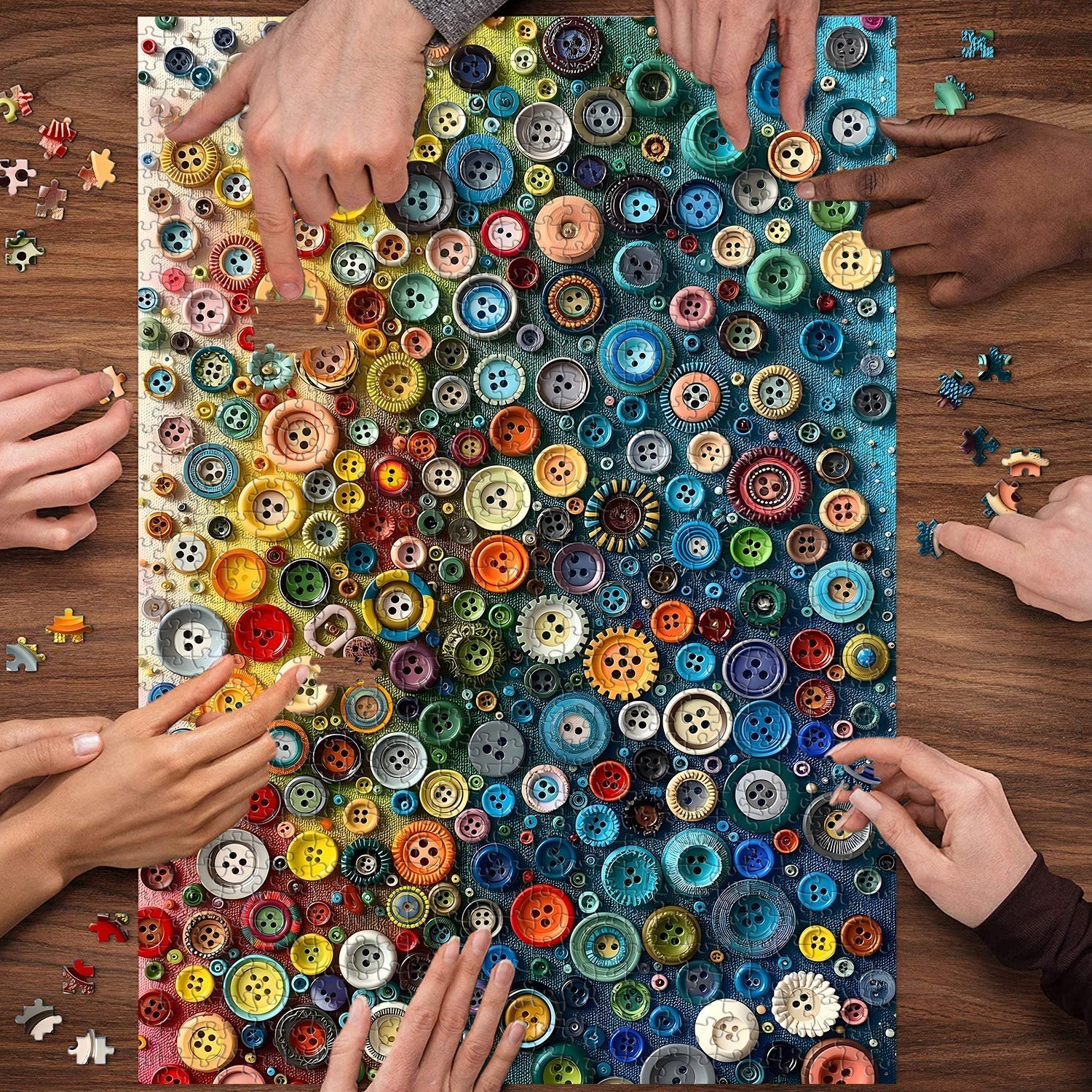 Botón Tesoro Rompecabezas Puzzle 1000 piezas