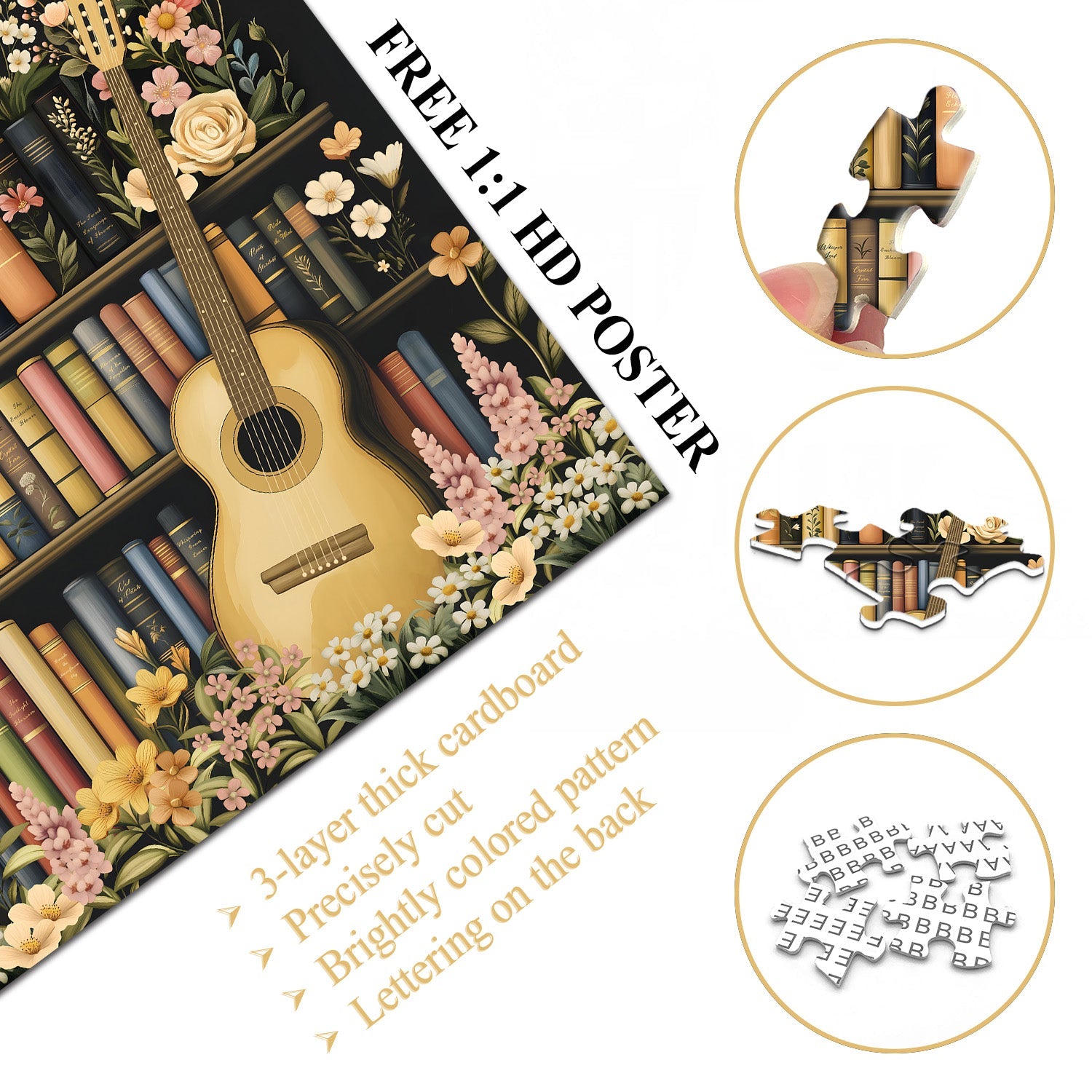 Wildflower estanterías Rompecabezas 1000 piezas