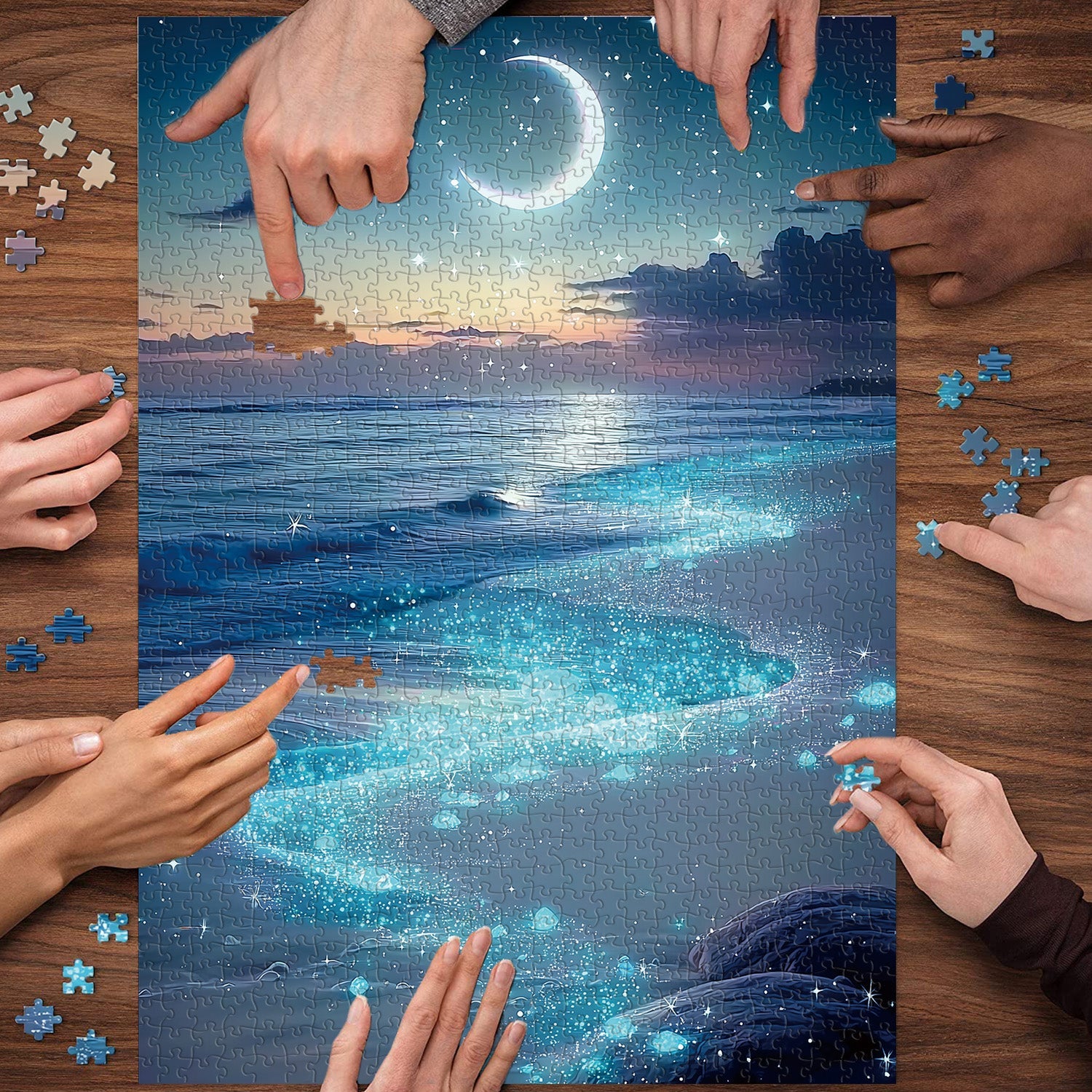 Moonlight Streams Jigsaw Puzzles 1000 Pieces