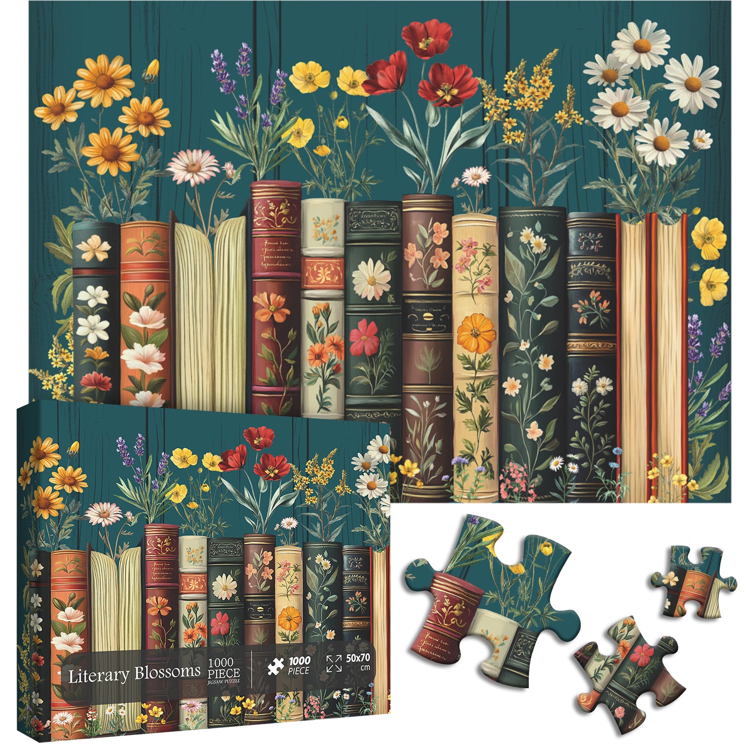 Bloses literarios Rompecabezas Puzzle 1000 Piezas