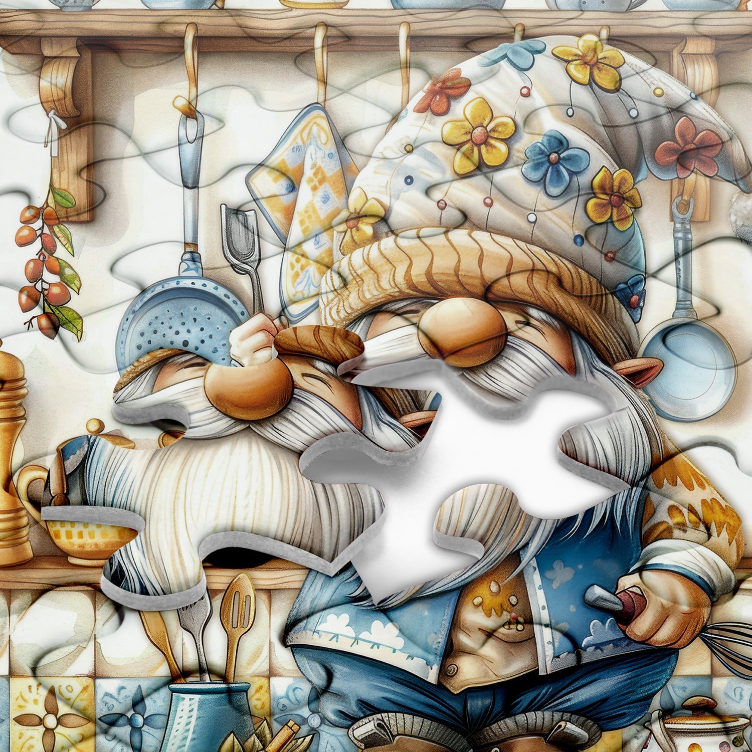 Gnome Chef Jigsaw Puzzles 1000 piezas