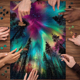 Aurora Forest Jigsaw Puzzle 1000 piezas
