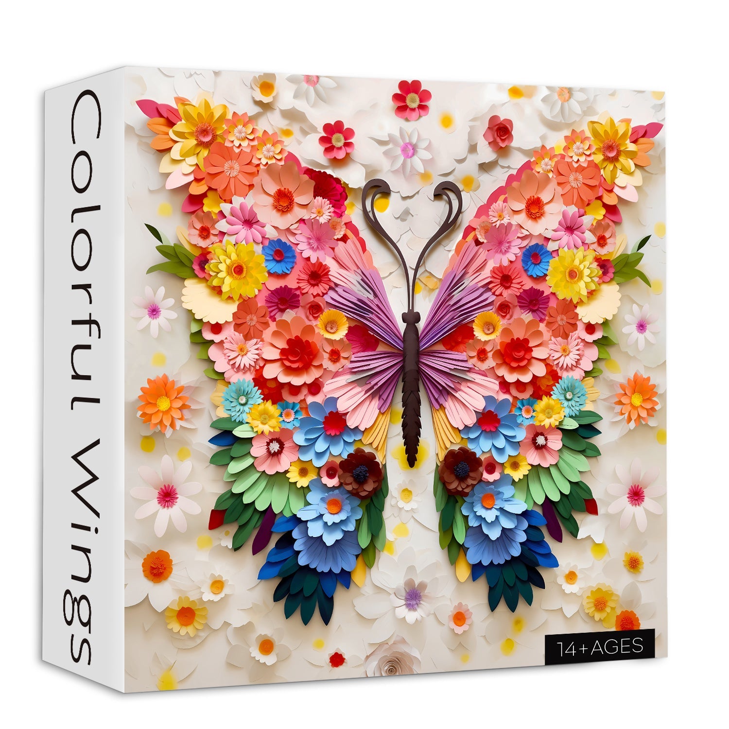 Bunte Wings Puzzle 1000 Stücke