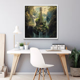 Rompecabezas del bosque de cuerda 1000 piezas