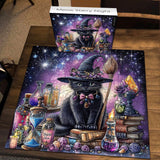 Meow Starry Night Jigsaw Puzzle 1000 Pieces