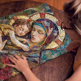 Pezzi di puzzle di puzzle santa 1000 pezzi