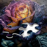 Rainbow Rose Jigsaw Puzzles 1000 piezas