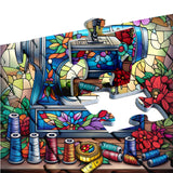 Rompecabezas de costura de vidrieras 1000 piezas