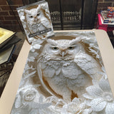 Rompecabezas de búho 3d 1000 piezas