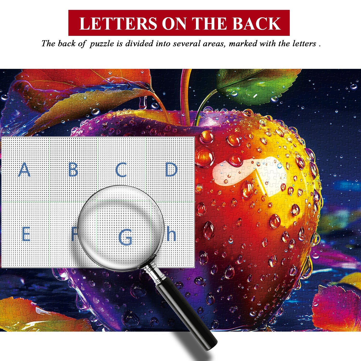 Rain Drop Apple Jigsaw Puzzles 1000 piezas