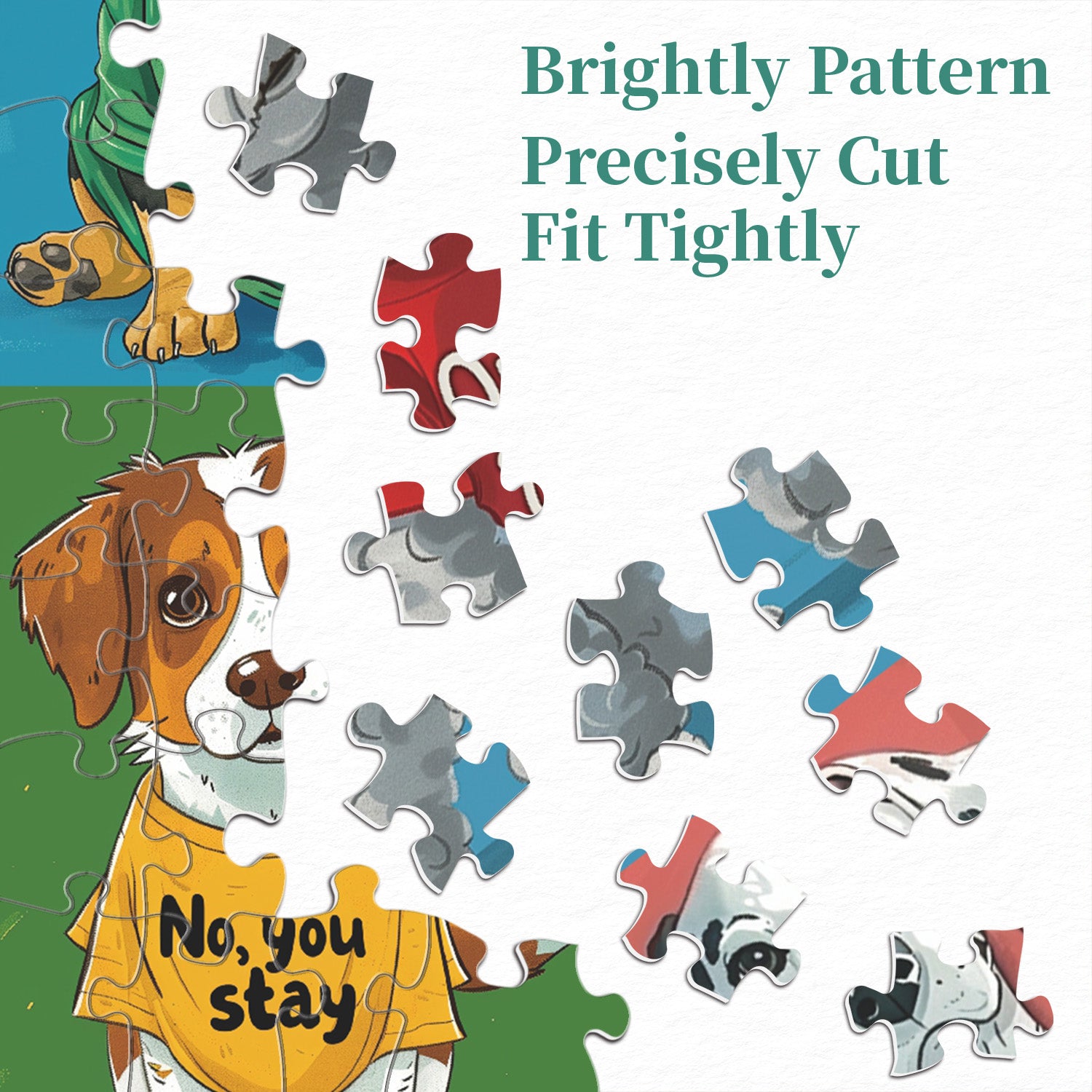 Lovely Dogs Jigsaw Puzzle 1000 piezas