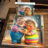 Cuddles in the Kitchen Jigsaw Puzzle 1000 Pieces