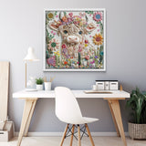 Elegante Volcillo de vaca Puzzle 1000 piezas