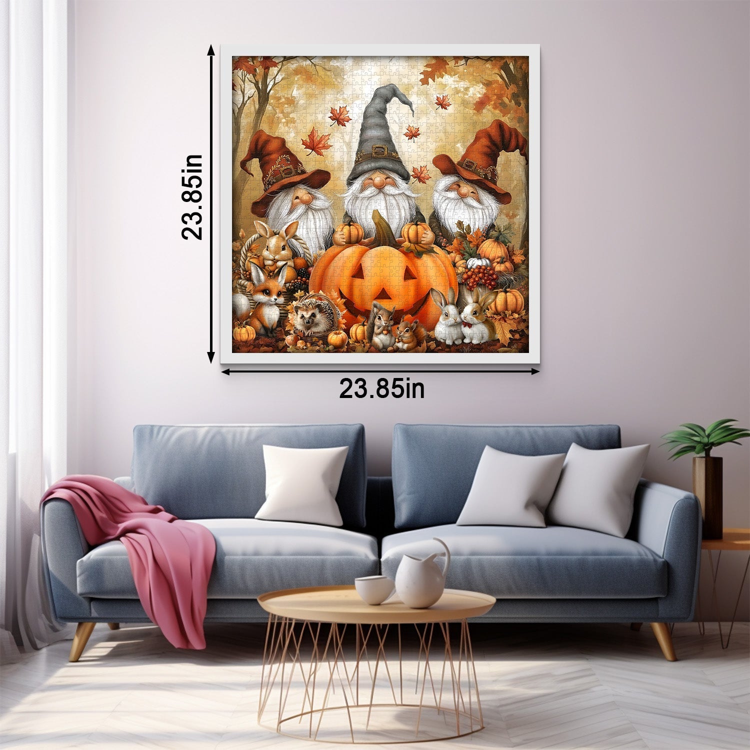 Gnome Harvest Party Jigsaw Puzzle 1000 piezas
