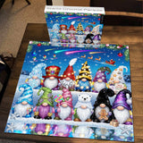 Starlit Gnome Parade Jigsaw Puzzle 1000 Pieces