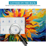 Girasol caleidoscopio rompecabezas Puzzle 1000 piezas