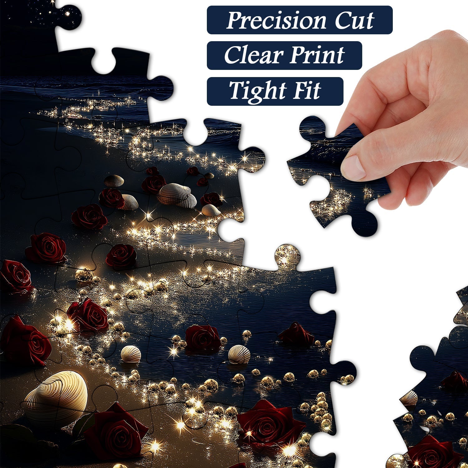 Sea of Roses Rompecabezas 1000 piezas