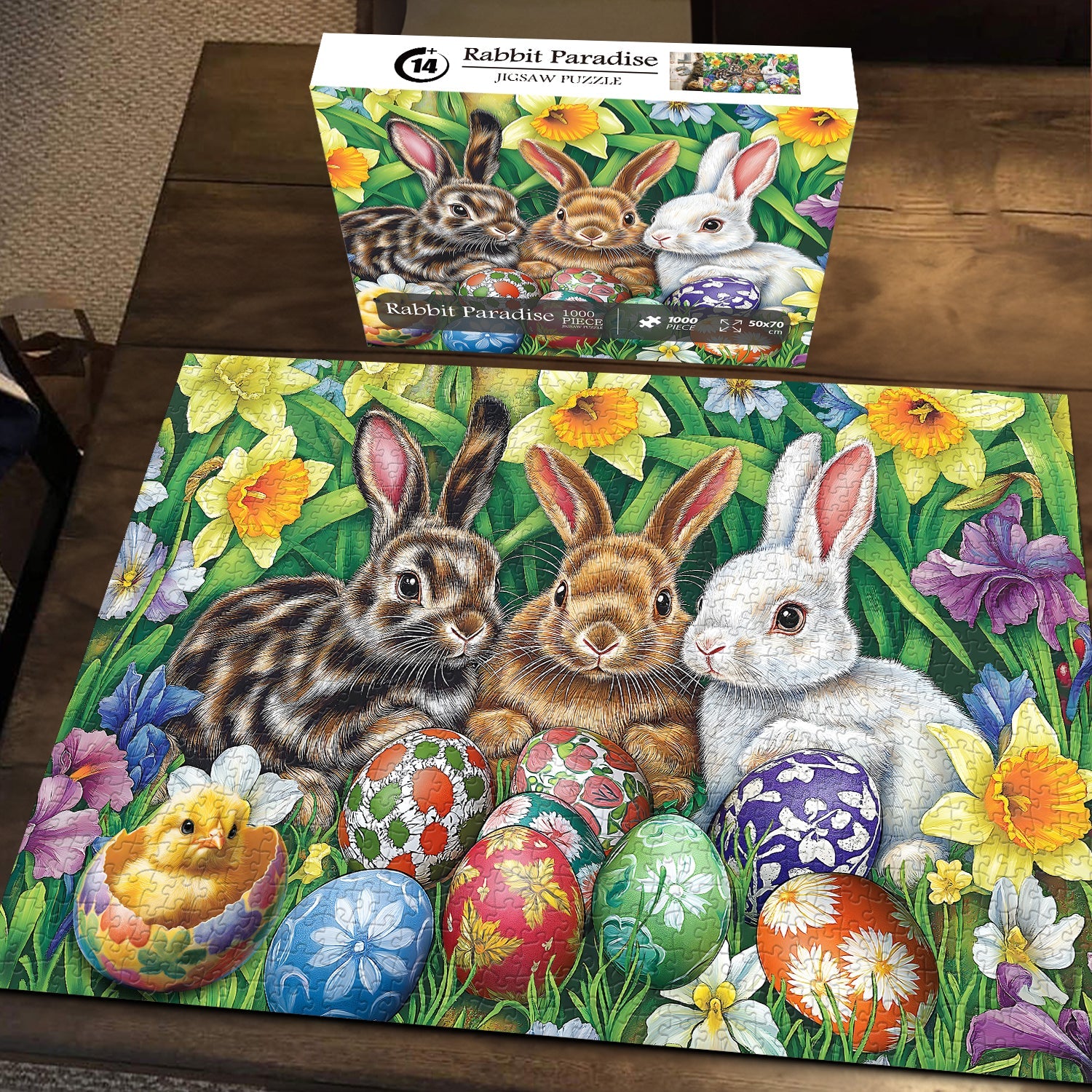 Rabbit Paradise Jigsaw Puzzle 1000 piezas