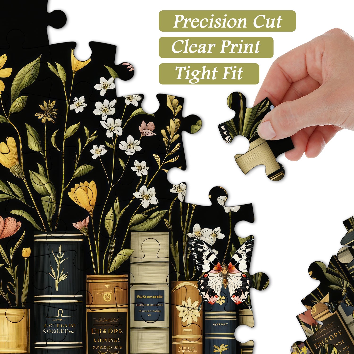 Páginas de flores silvestres rompecabezas Puzzle 1000 piezas