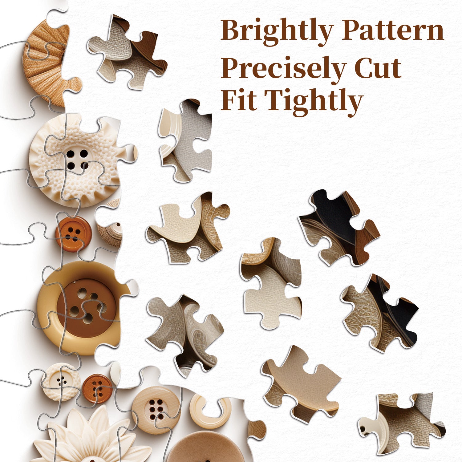 Botón Owl Jigsaw Puzzle 1000 piezas