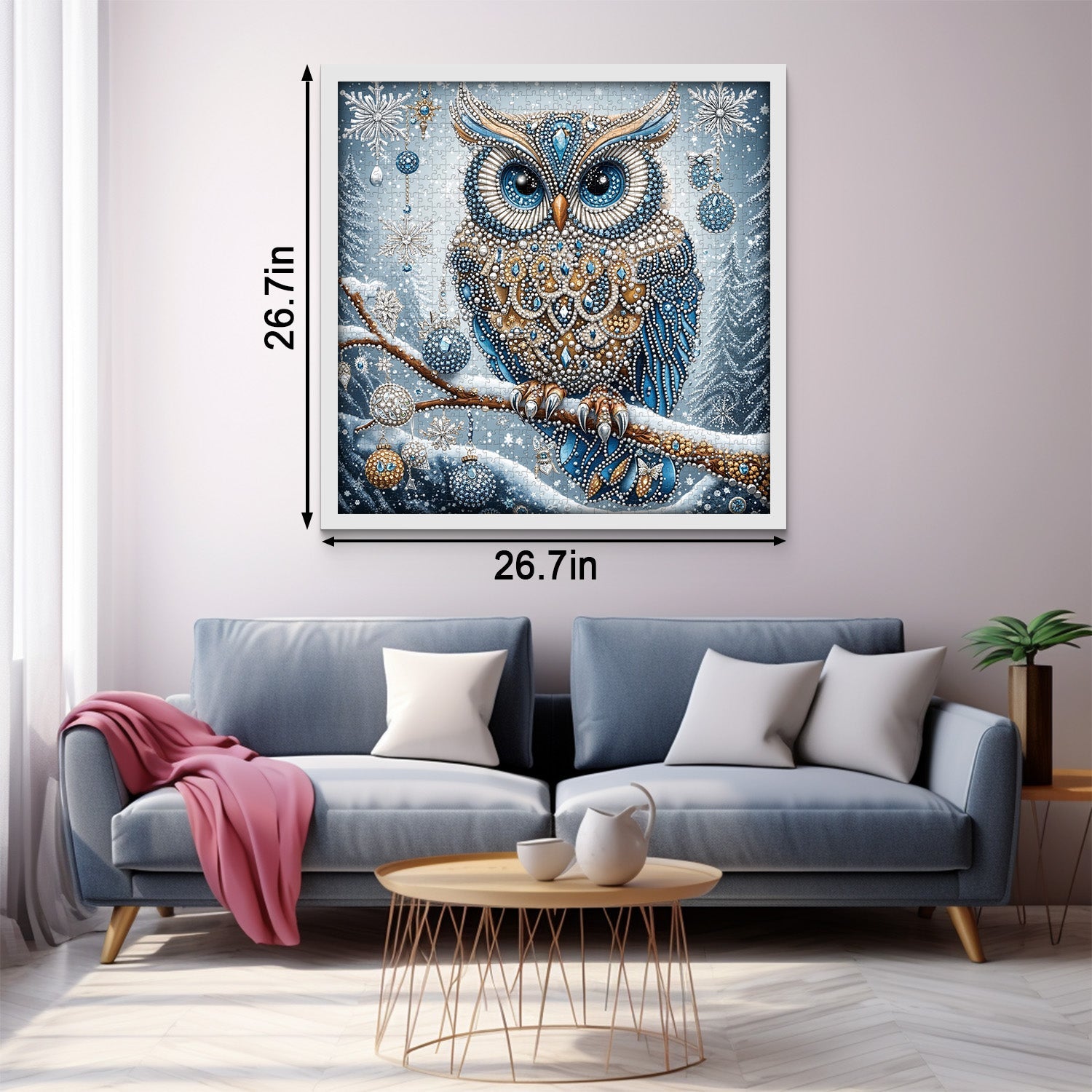 Winter Owl Jigsaw Puzzle 1000 piezas