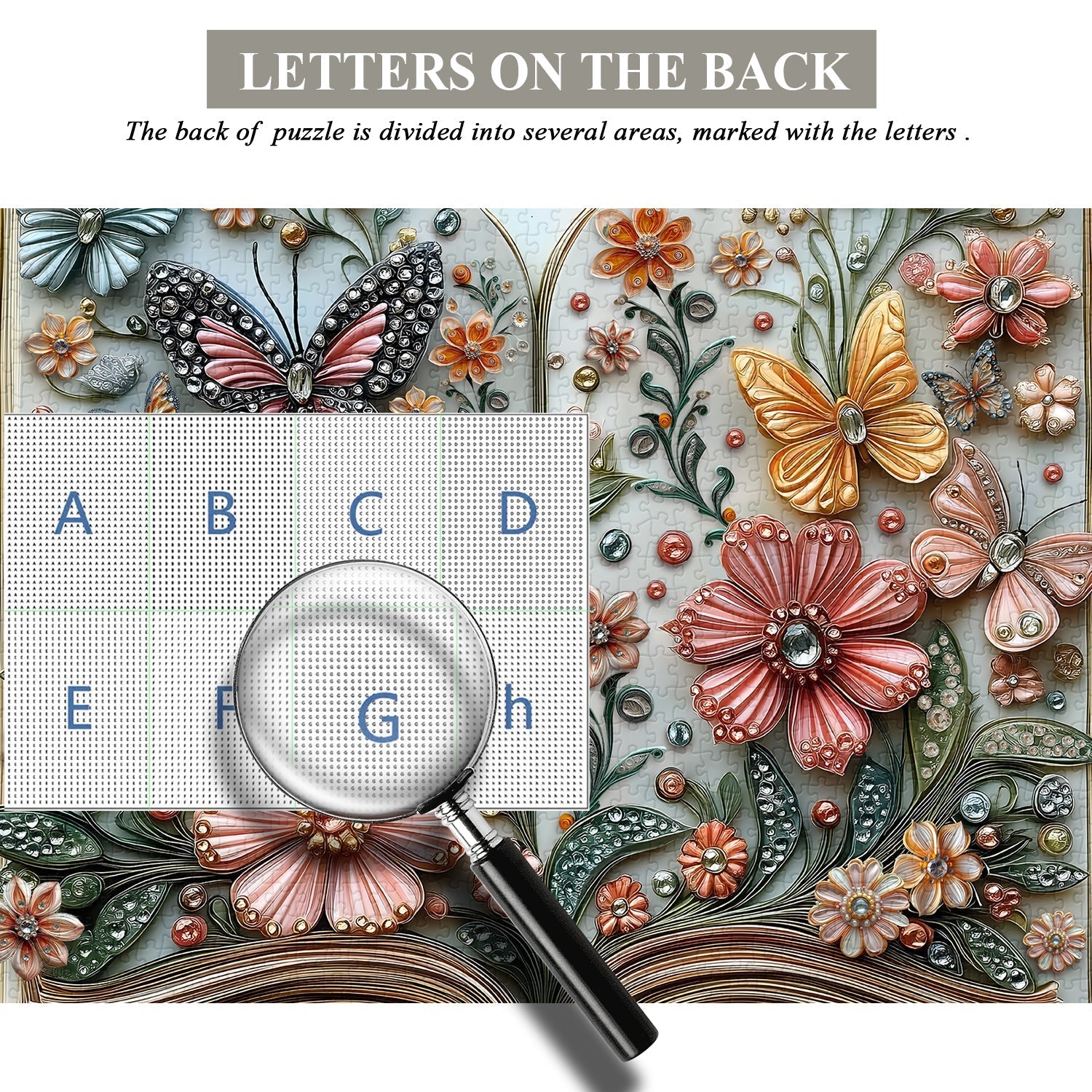 Blooming Pages Jigsaw Puzzles 1000 Pieces