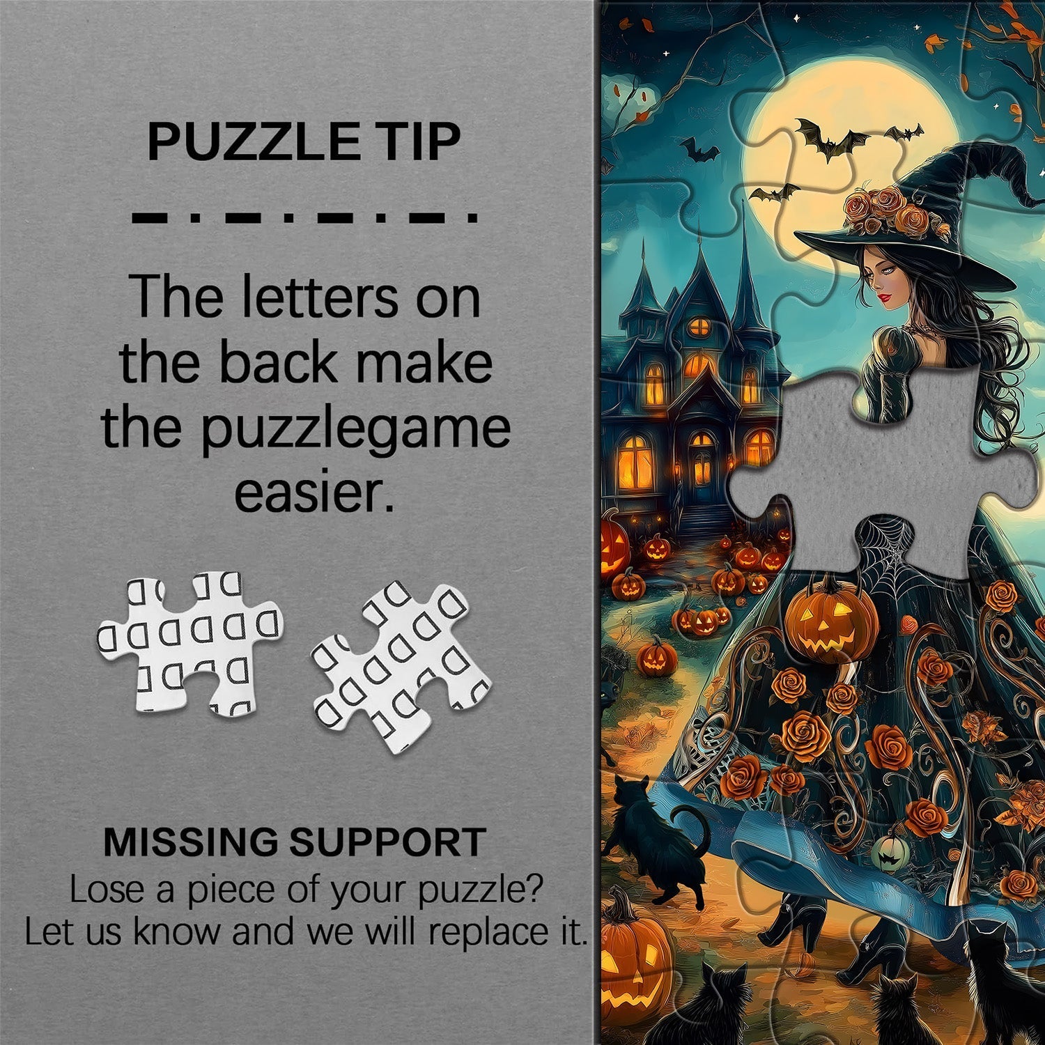 Mystic Night Witch Jigsaw Puzzle 1000 piezas