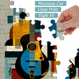 Puzzle de guitare d'art moderne 1000 pièces