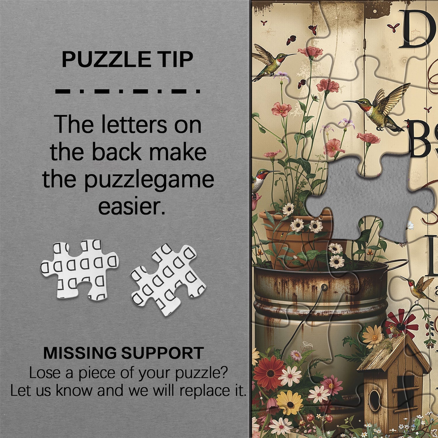 Haz lo que quieras rompecabezas 1000 piezas