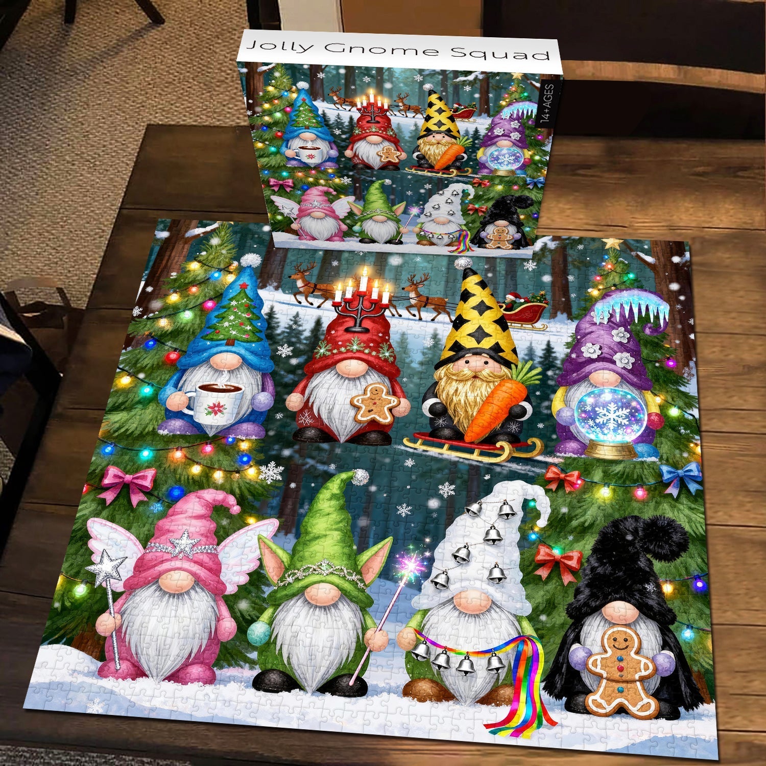 Jolly Gnome Squad Jigsaw Puzzle 1000 Pieces