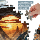 3D Fantasy Landscape Jigsaw Puzzle 1000 piezas