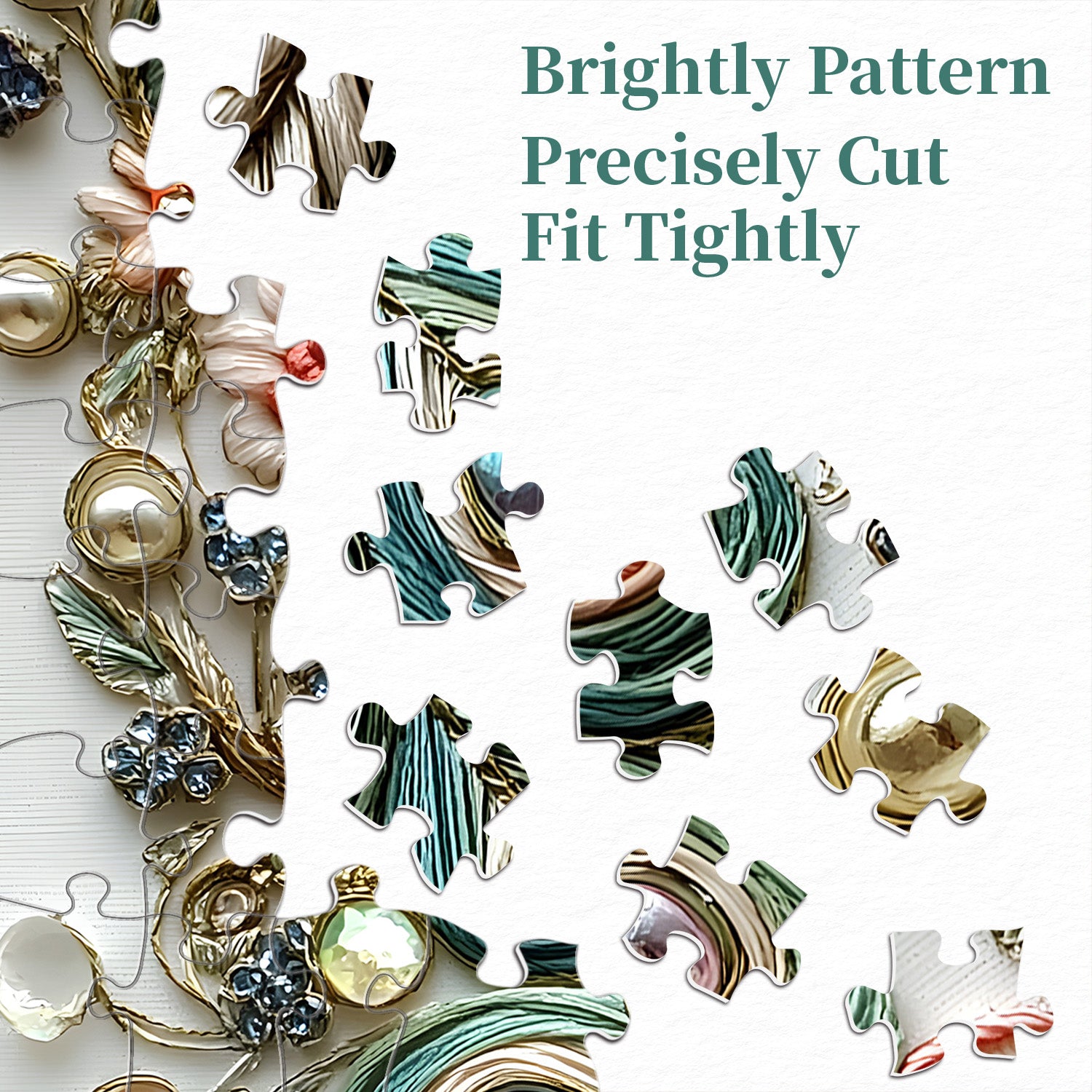 Rompecabezas de plumas de plumas brillantes 1000 piezas