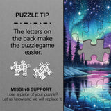 Aurora paisajismo rompecabezas 1000 piezas