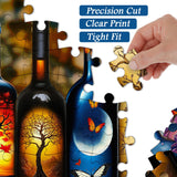 Botella secreta rompecabezas rompecabezas 1000 piezas