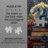 Blue Dragon Whisper Jigsaw Puzzle 1000 Pieces