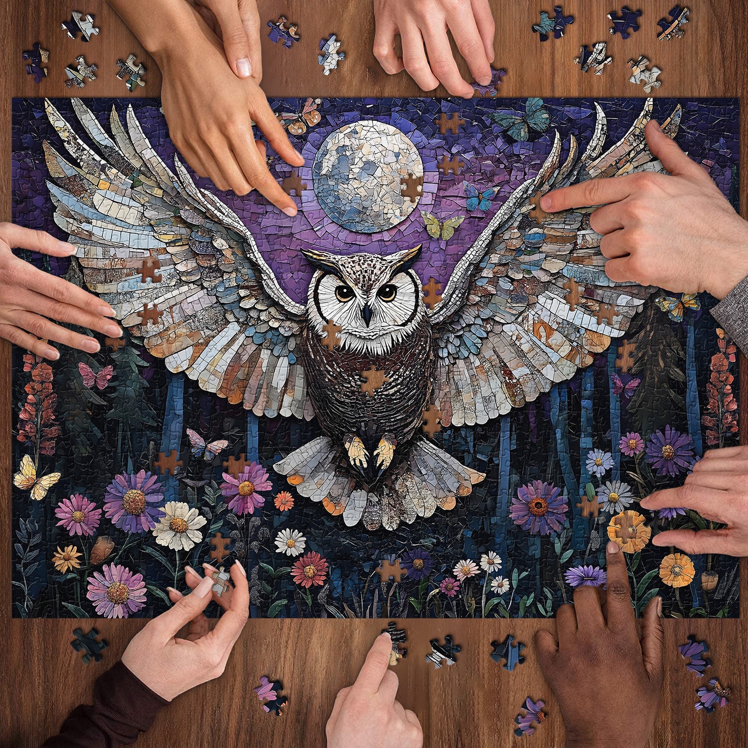 Mensajero de la noche Rompecabezas 1000 piezas