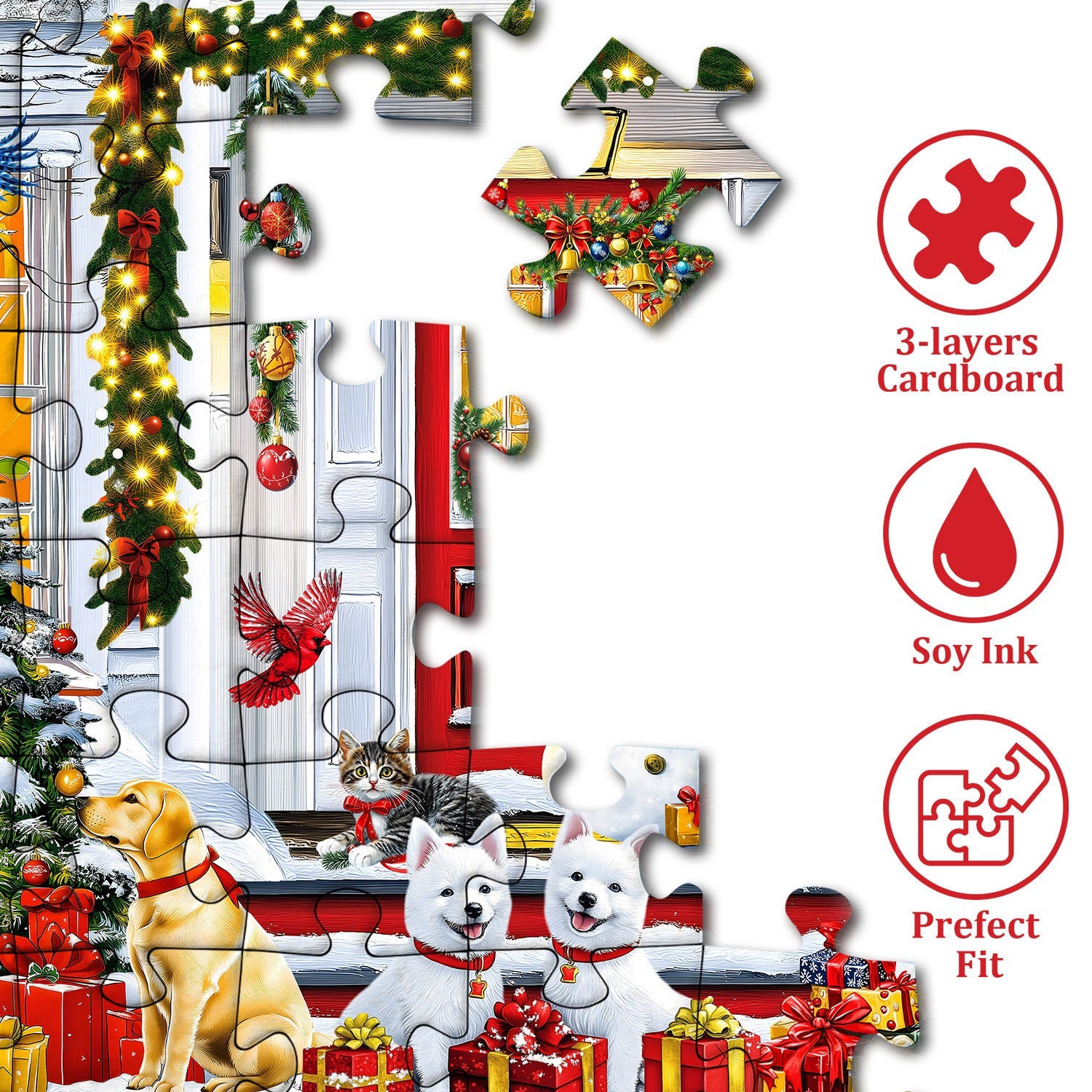 Joy Christmas Jigsaw Puzzle 1000 pezzi