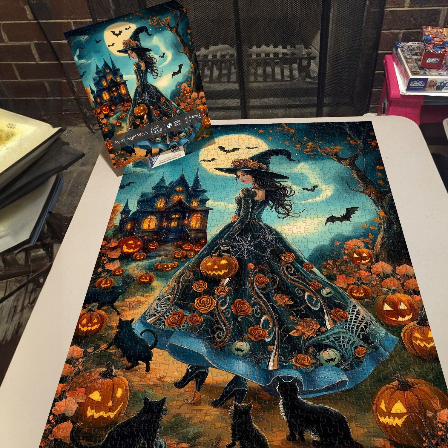 Mystic Night Witch Jigsaw Puzzle 1000 piezas